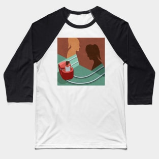 Mood Train Baseball T-Shirt